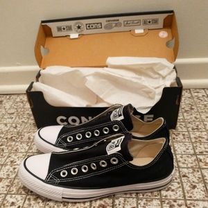 Converse Chuck Taylor Low Top Slip On Black